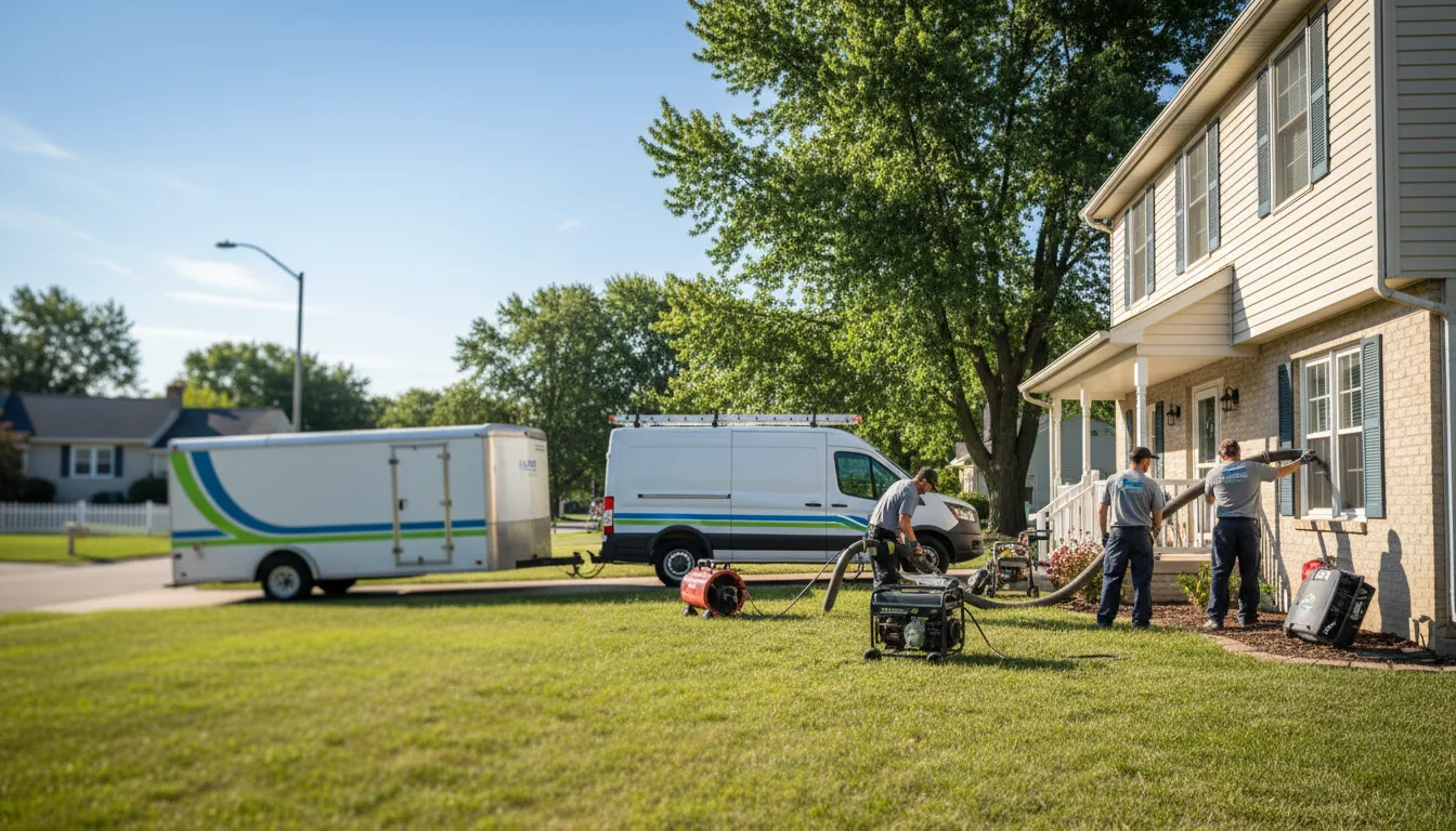 Flooded Basement Restoration And Cleanup With Repair in Grand Rapids, OH near me